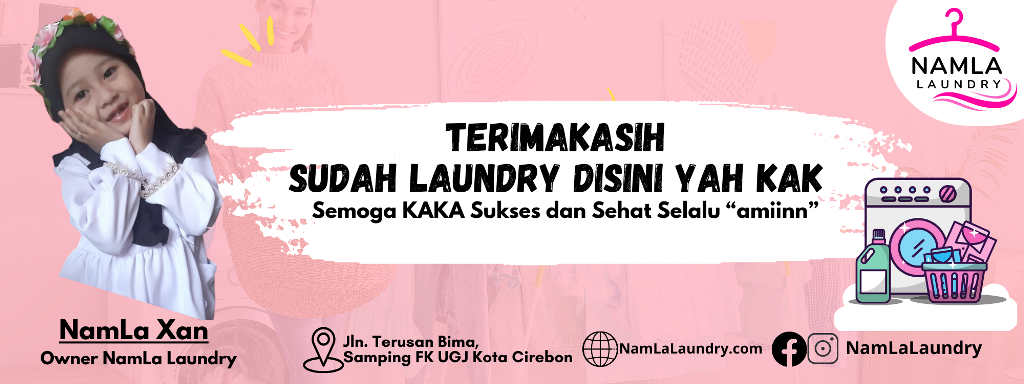 BANNER NAMLA LAUNDRY WEBSITE